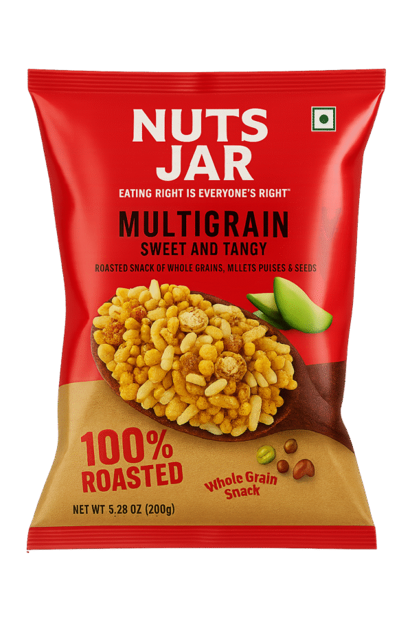Multigrain Mix - Sweet & Tangy | Roasted Millet Namkeen | 200g
