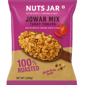 Jowar Mix - Tangy Tomato | Roasted Millet Namkeen | 200g