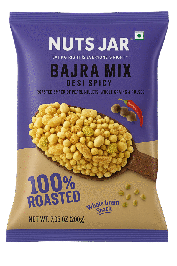 Bajra Mix - Desi Spicy | Roasted Millet Namkeen | 200g